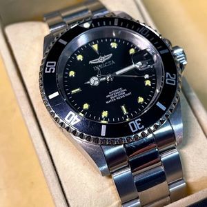 Invicta Automatic Submariner Watch